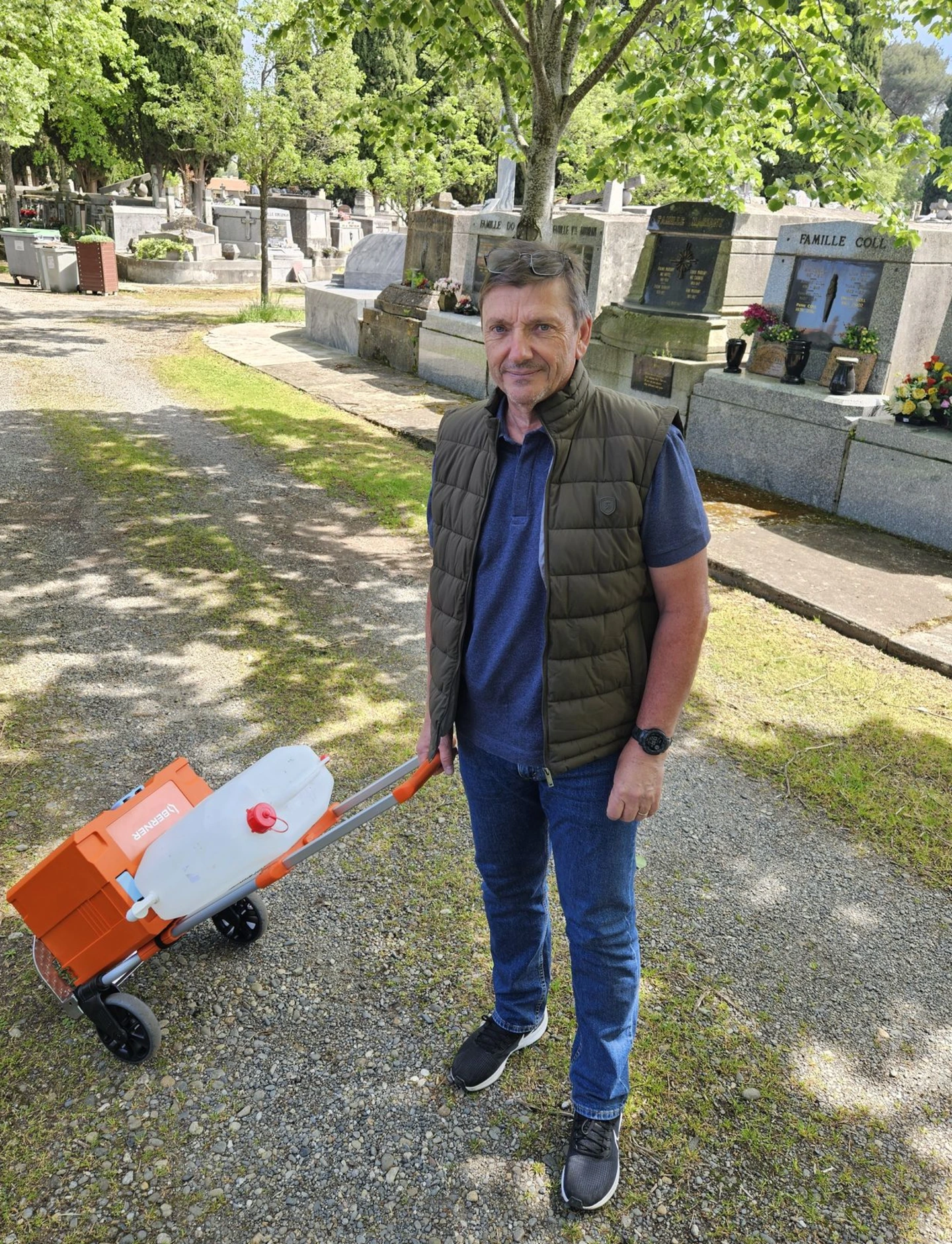 Eric Varin, fondateur de Devoir de Mémoire en Lauragais